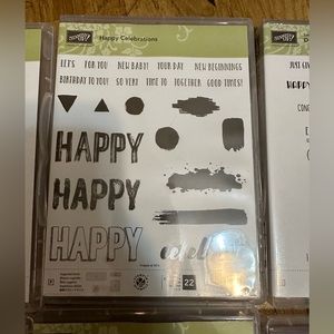 Happy Celebration Stampin Up Set